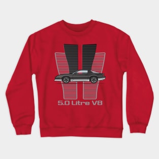 5.0 v8-black Crewneck Sweatshirt